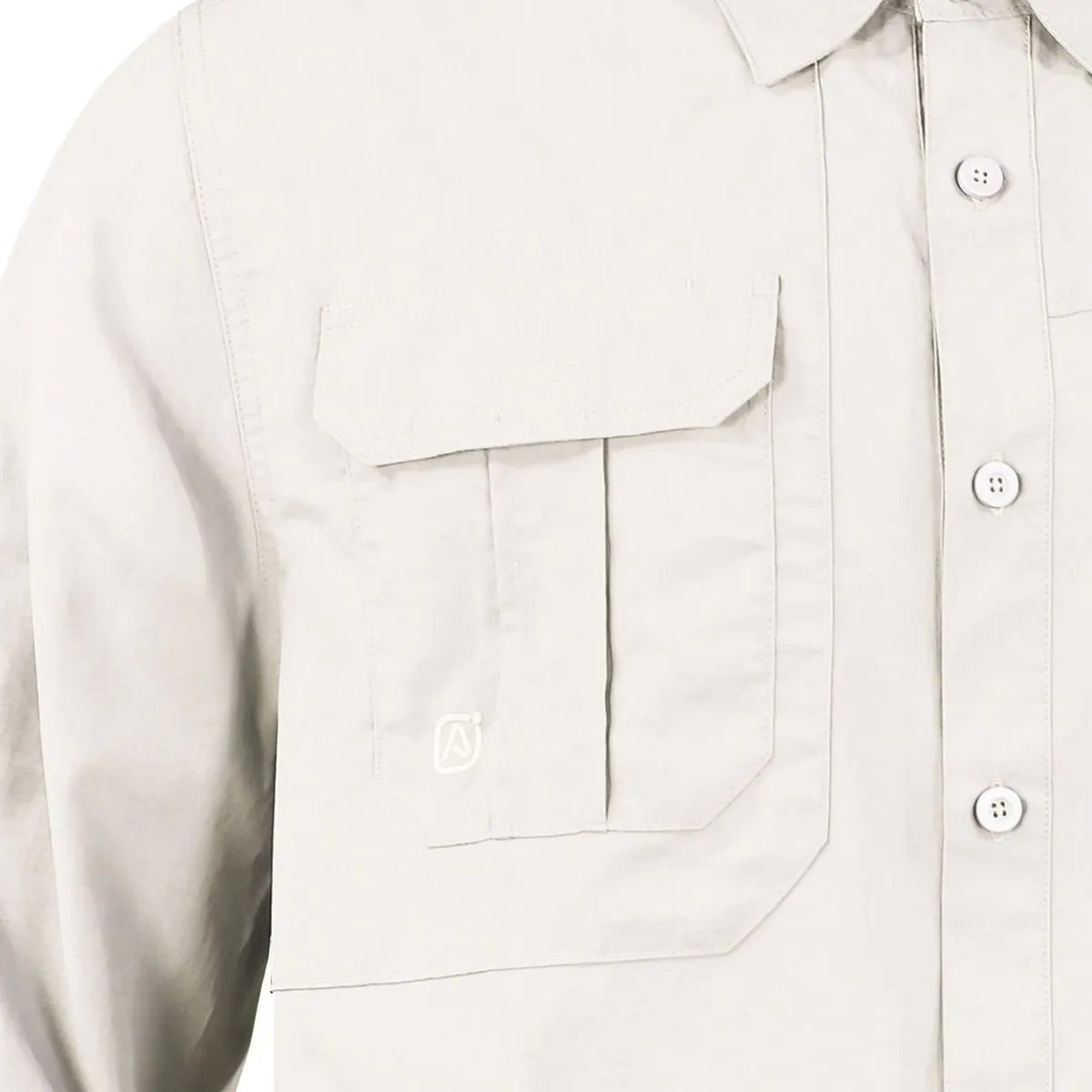 Camisa Lightwind H2500 Ripstop Blanco Invierno UV 3
