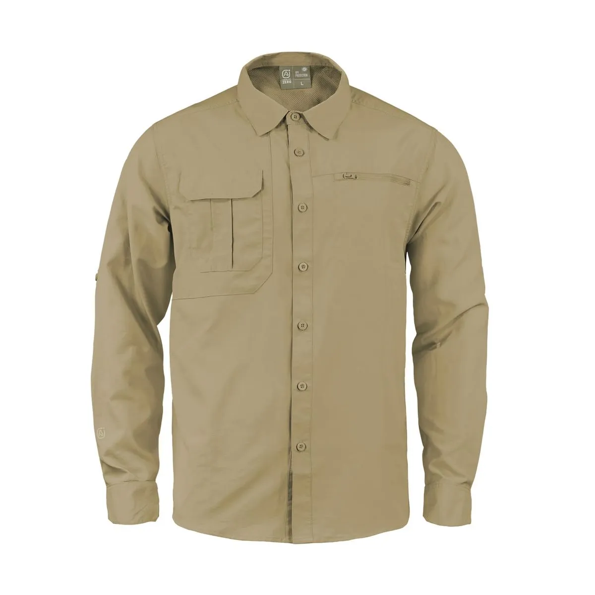 Camisa Lightwind H2400 Ripstop Beige UV 1