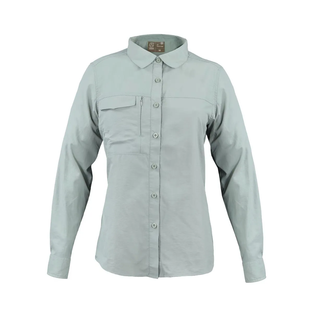 Blusa Lightwind W2100 Ripstop Verde UV 1