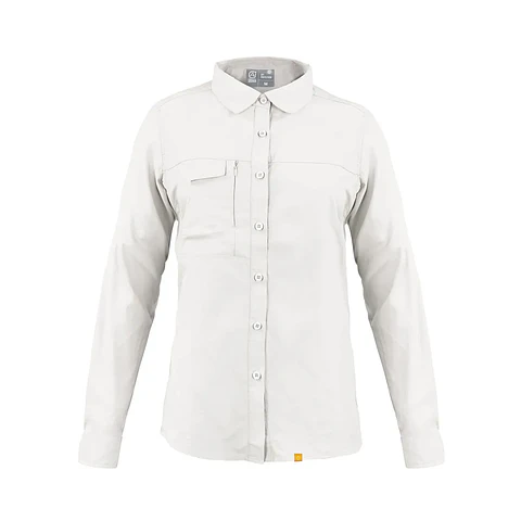 Blusa Lightwind W2300 Ripstop Blanco Invierno UV