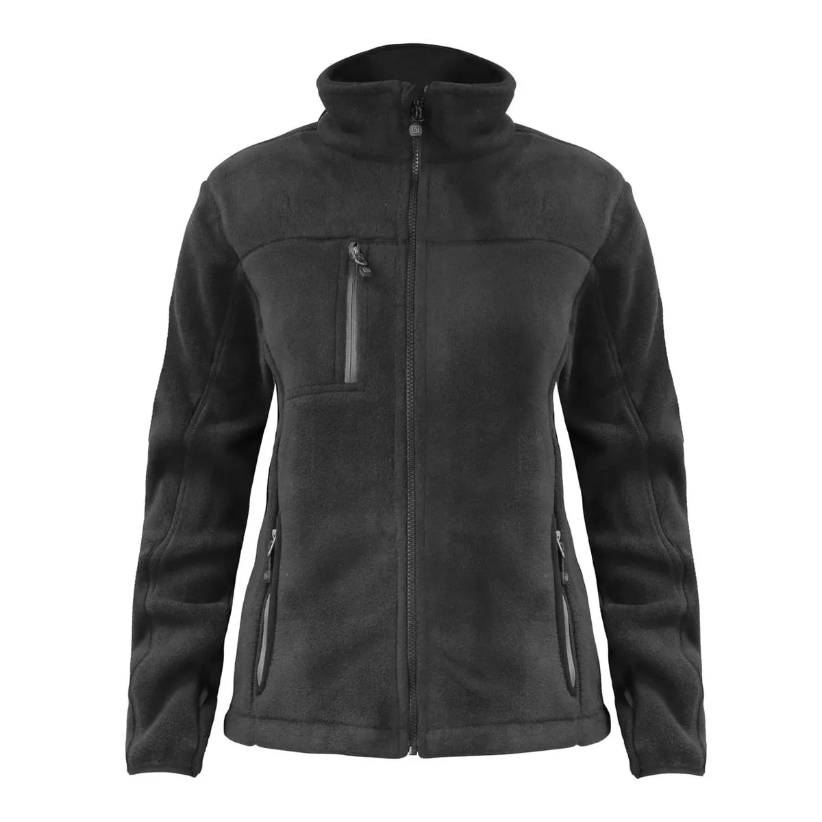 Chaqueta Micropolar Polartec® Mujer Negro W-4600 1