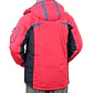 Parka Hombre 3 en 1 Rojo/Negro Z-0400 - Miniatura 4