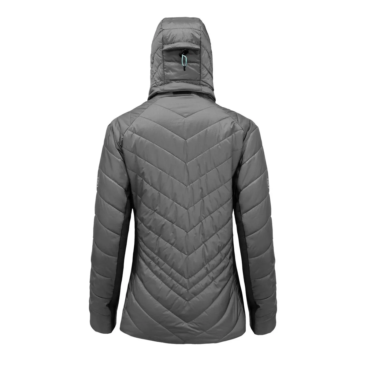 Parka Thinsulate Mujer Gris/Negro Z-9100 3
