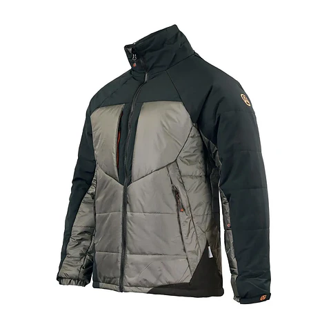 Parka Thinsulate Hombre Gris/Negro Z-9000