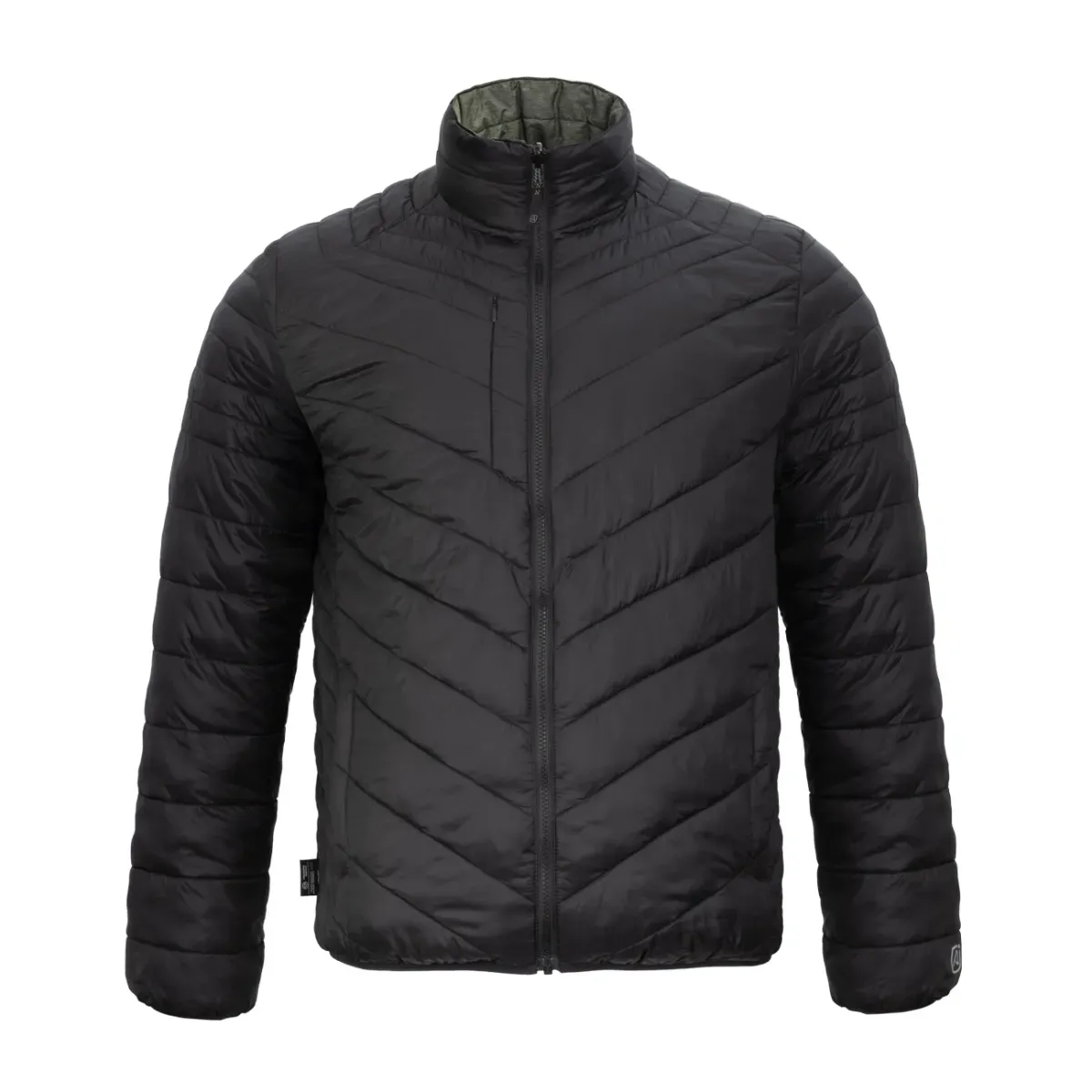 Parka reversible thinsulate hombre negro/verde Z-3000 2