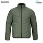 Parka reversible thinsulate hombre negro/verde Z-3000 - Miniatura 3