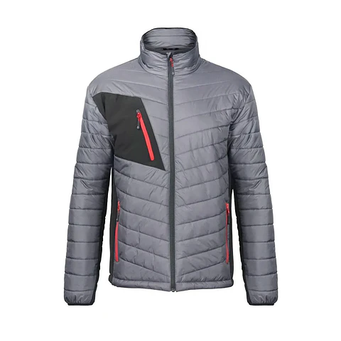 Parka Thinsulate Hombre Gris/Negro Z-10000