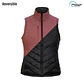 Parka sin manga reversible thinsulate mujer negro/malva z-2100 - Miniatura 1