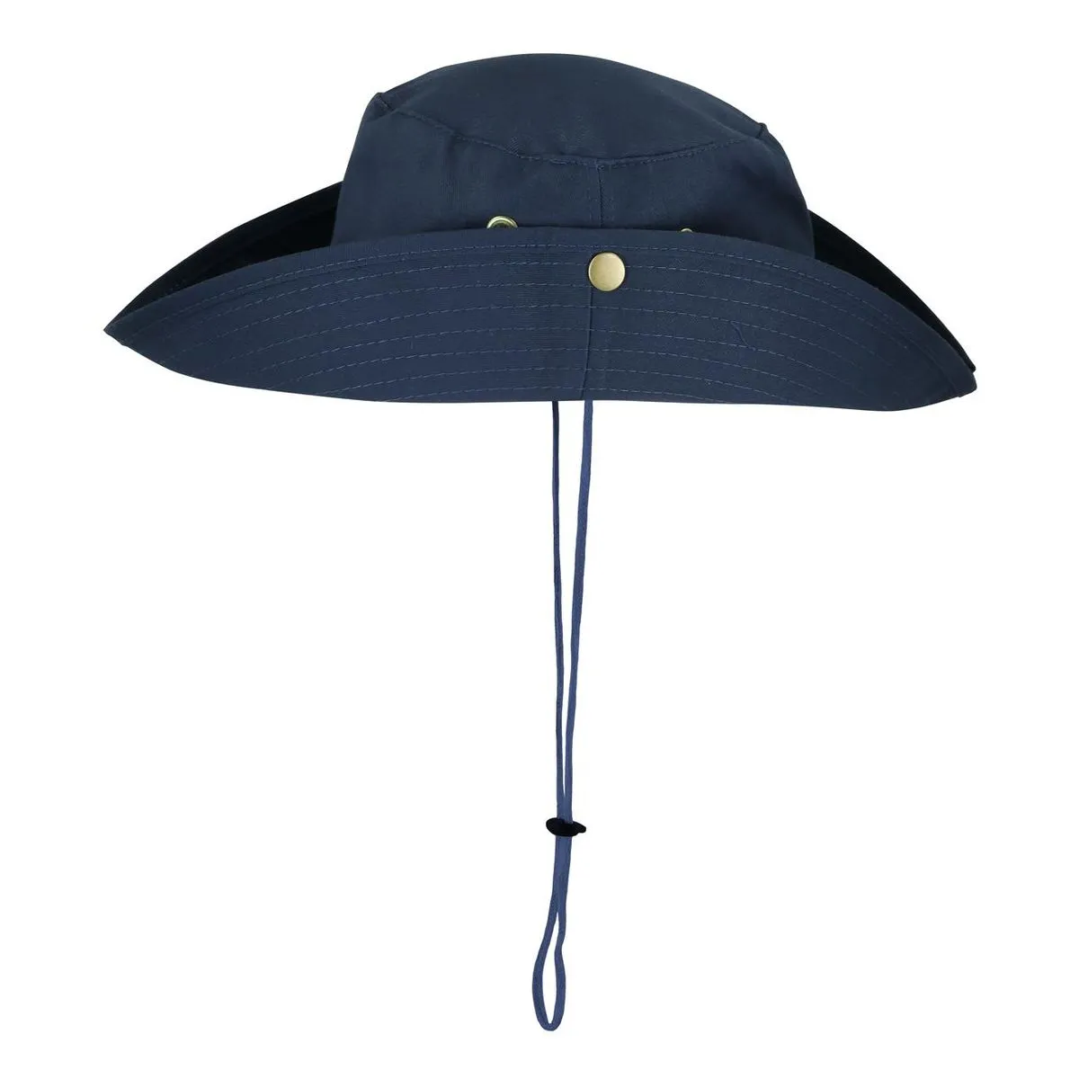 Gorro Tipo Pescador Azul 100% Algodón 2