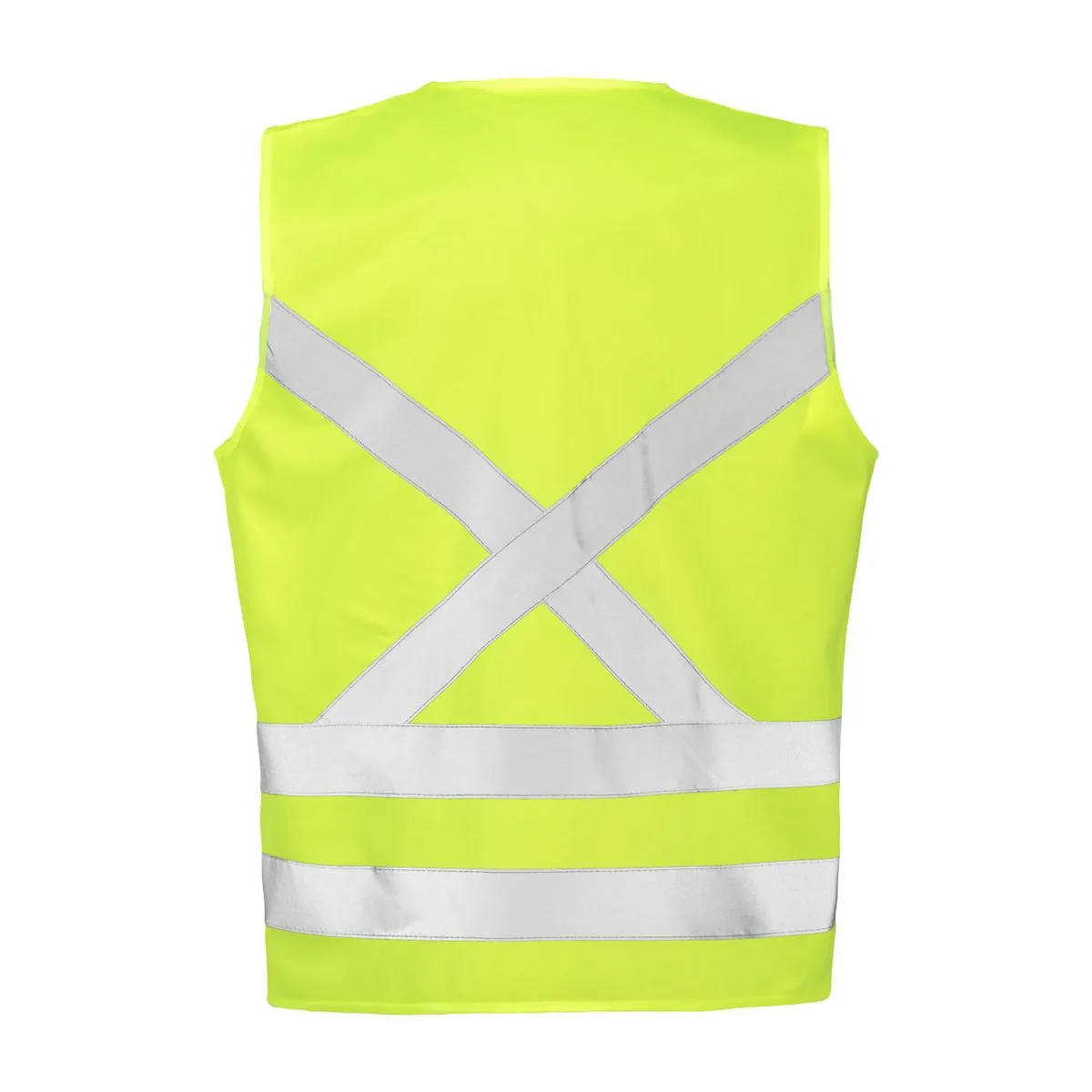 Chaleco Reflectante Amarillo Con Cierre 3