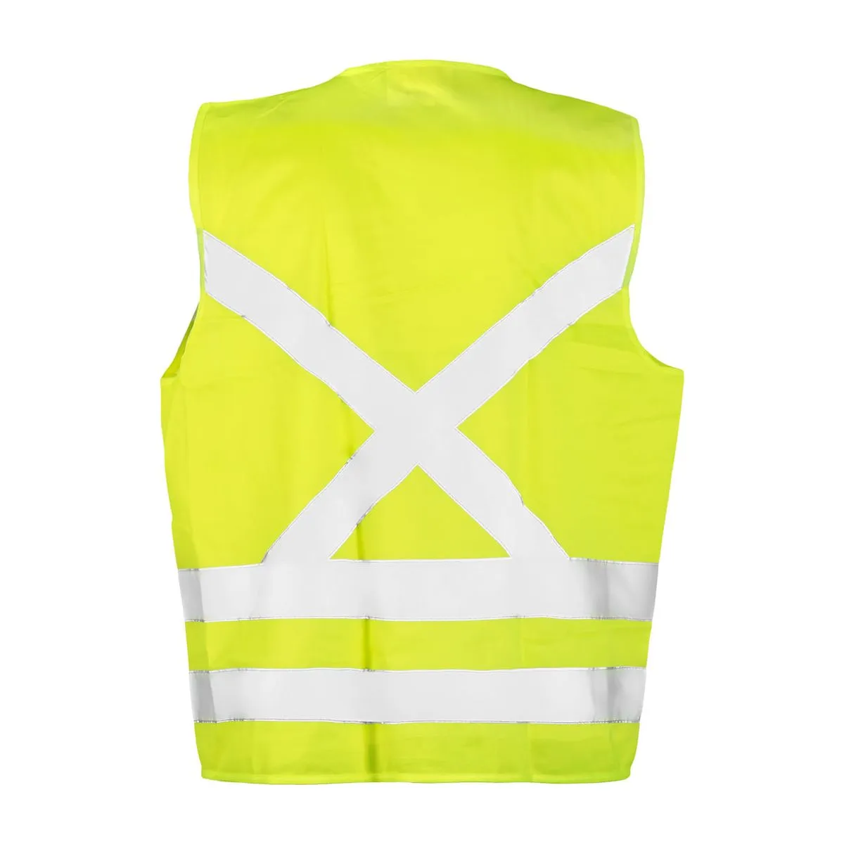 Chaleco Reflectante Verde Fluor 4 Bolsillos 2