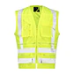 Chaleco Geólogo Cinta 360° Verde Fluor - Miniatura 1