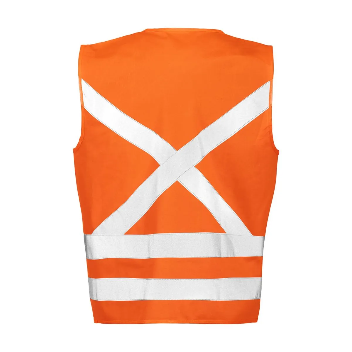 Chaleco Activex Naranjo Bols. Alta Vis C/Cinta 2