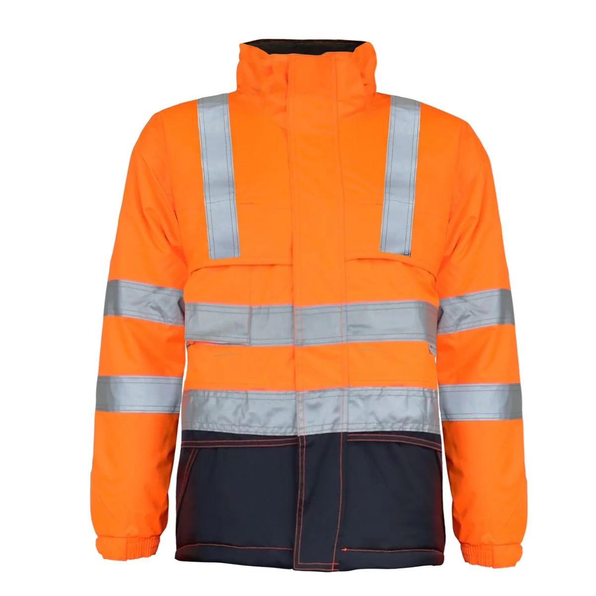 Parka Térmica Alpine Naranja/Azul 1