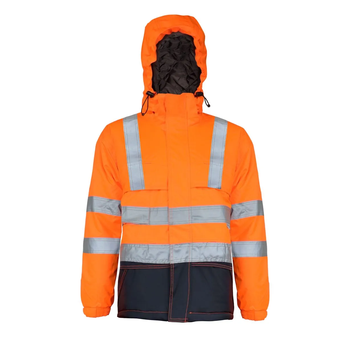 Parka Térmica Alpine Naranja/Azul 3