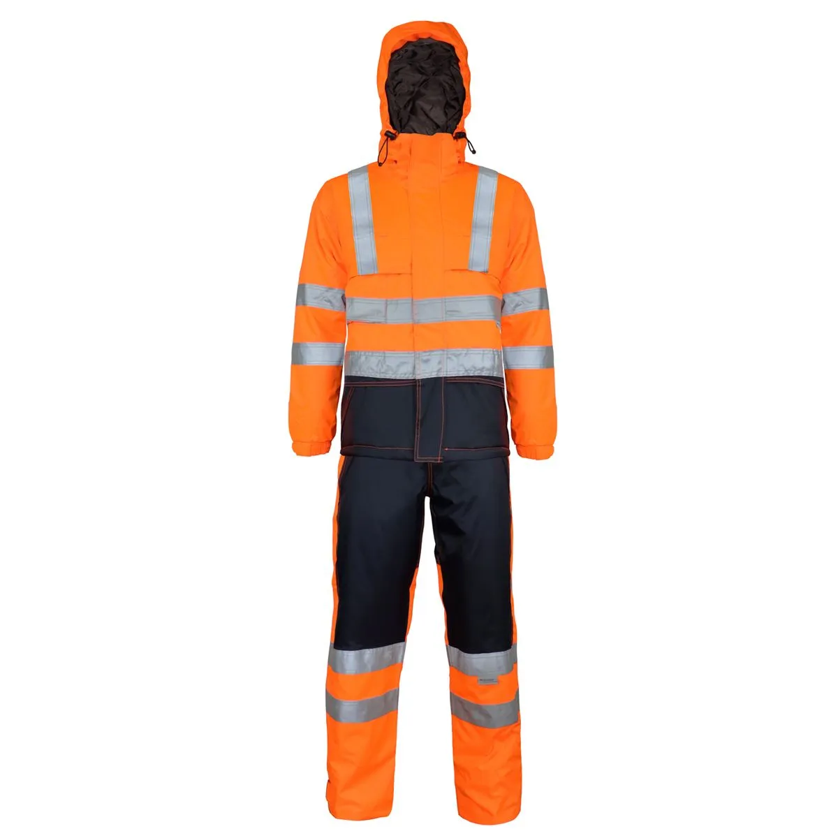 Traje Térmico Alpine Naranja/Azul 2