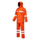 Traje Lluvia Naranja con Cinta Reflectante - Miniatura 2