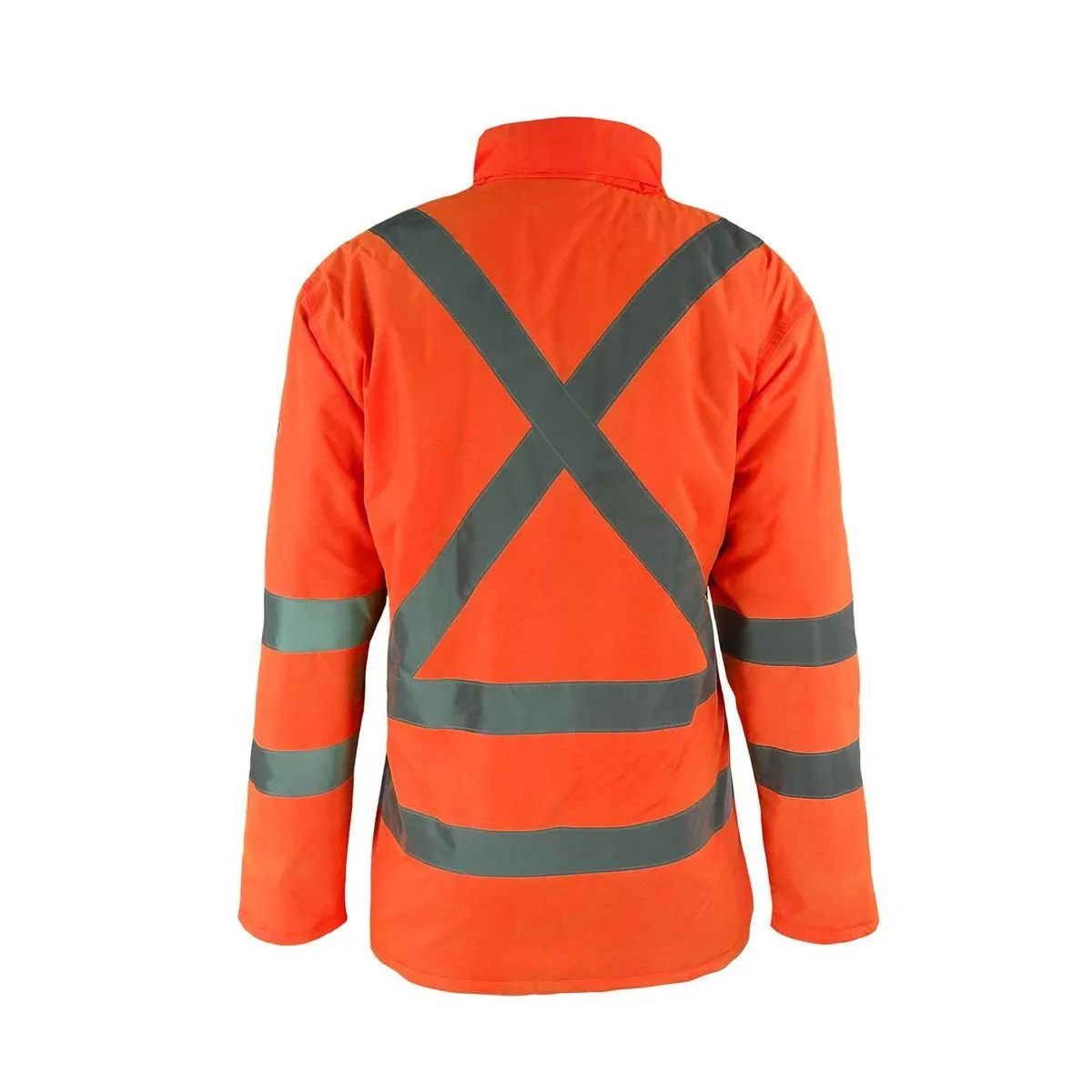 Parka Activex Naranja Fluor 3