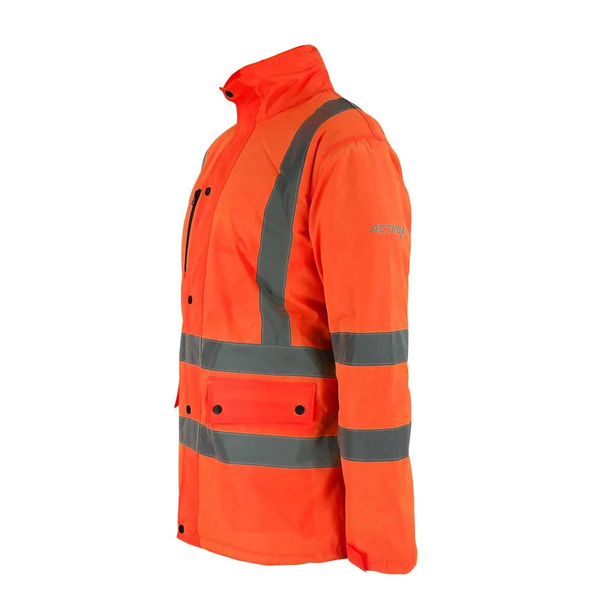 Parka Activex Naranja Fluor 4