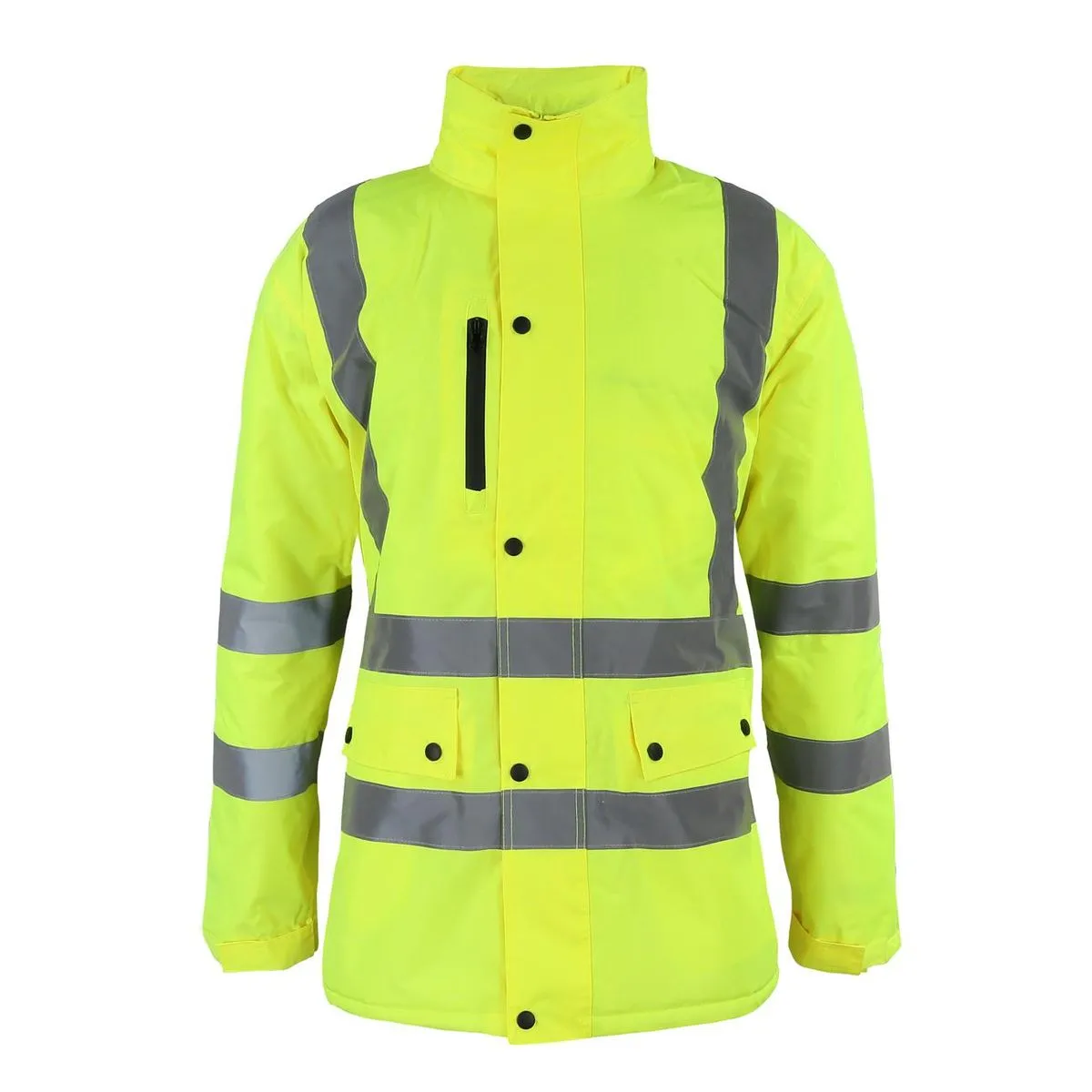 Parka Activex Amarillo Fluor con reflectante 1