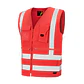 Chaleco Geologo Activex Rojo Alta Visibilidad Gard - Miniatura 2