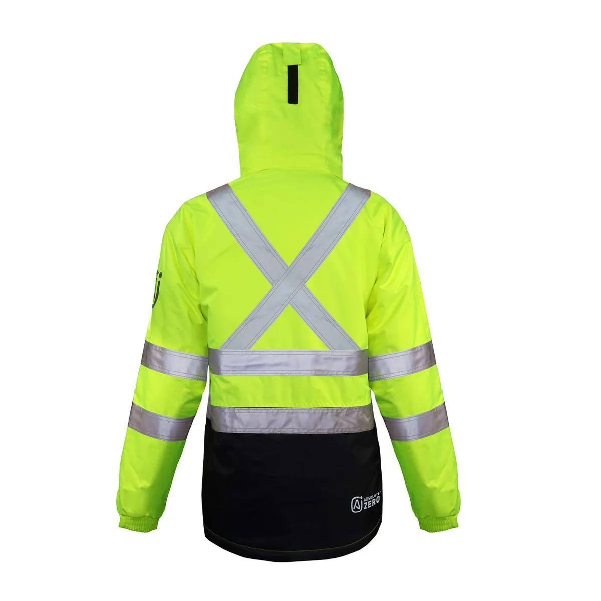 Parka Térmica Alpine Amarillo fluor/Azul 2