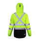 Parka Térmica Alpine Amarillo fluor/Azul - Miniatura 2