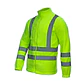 Chaqueta Micropolar Verde Fluor Hi-Viz 360° - Miniatura 2