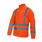 Chaqueta Micropolar Naranjo Fluor Hi-Viz 360° - Miniatura 3