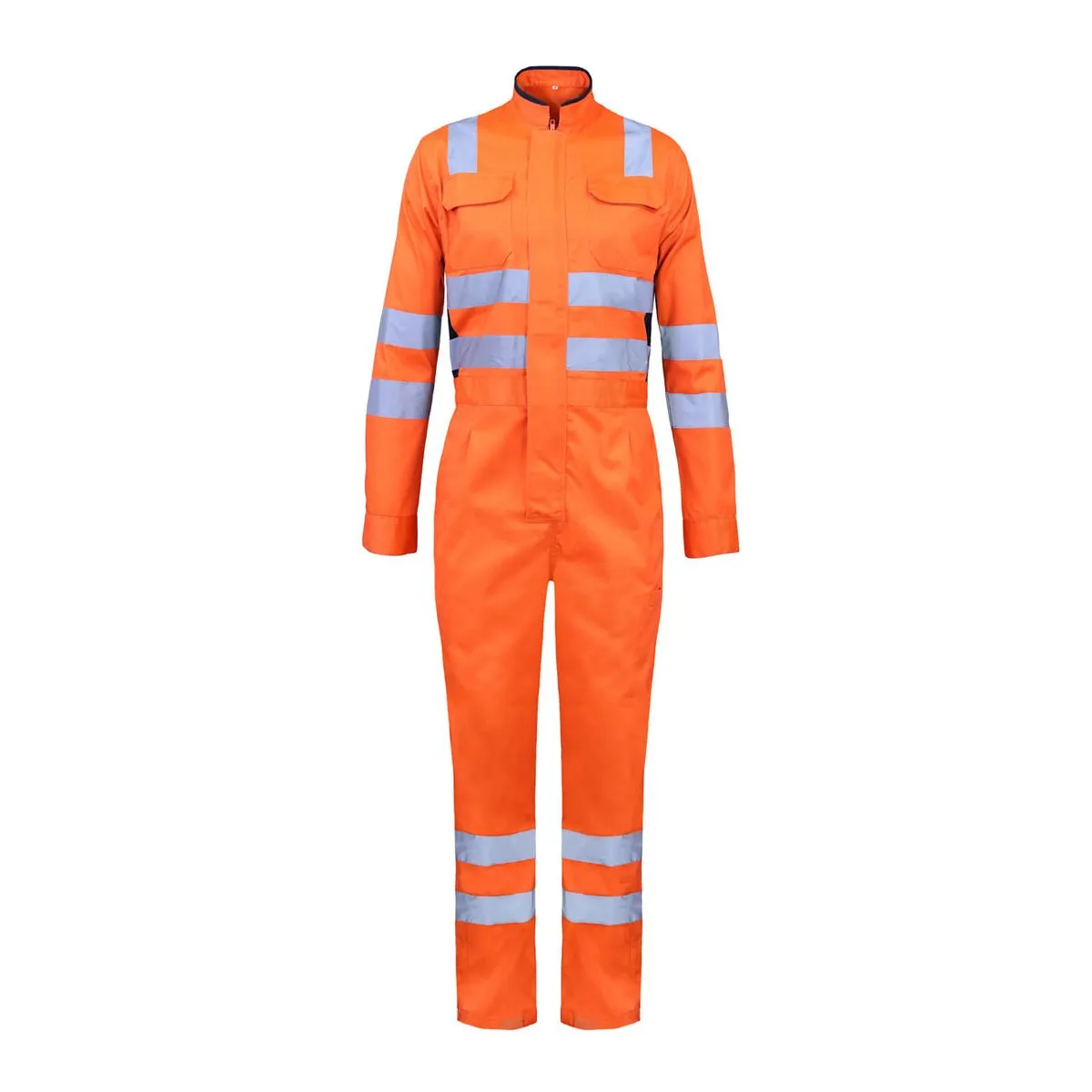 Overol Activex Canvas Naranjo Mujer Reflectante 360° 1