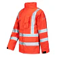 Parka Activex 3 en 1 Rojo Fluor Alta Visibilidad Gard - Miniatura 2