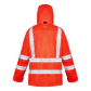 Parka Activex 3 en 1 Rojo Fluor Alta Visibilidad Gard - Miniatura 3