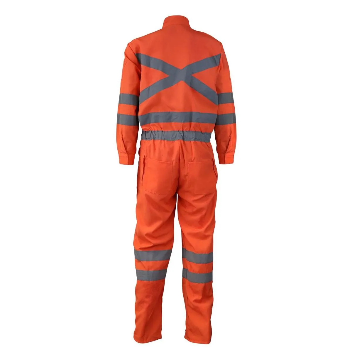 Overol Piloto Poplin Naranjo Cinta 360° 3