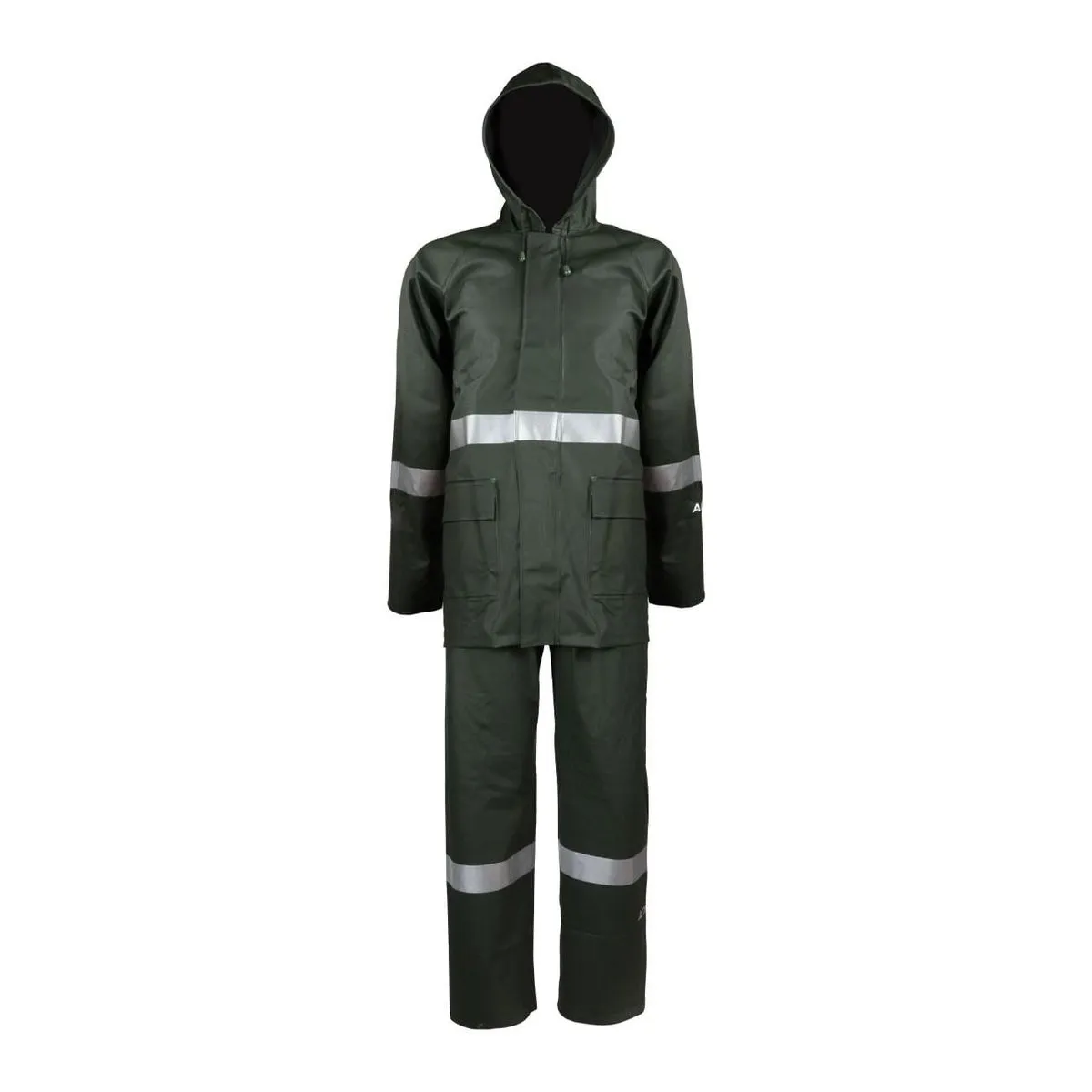 Traje Pu Verde Con Jardinera 1