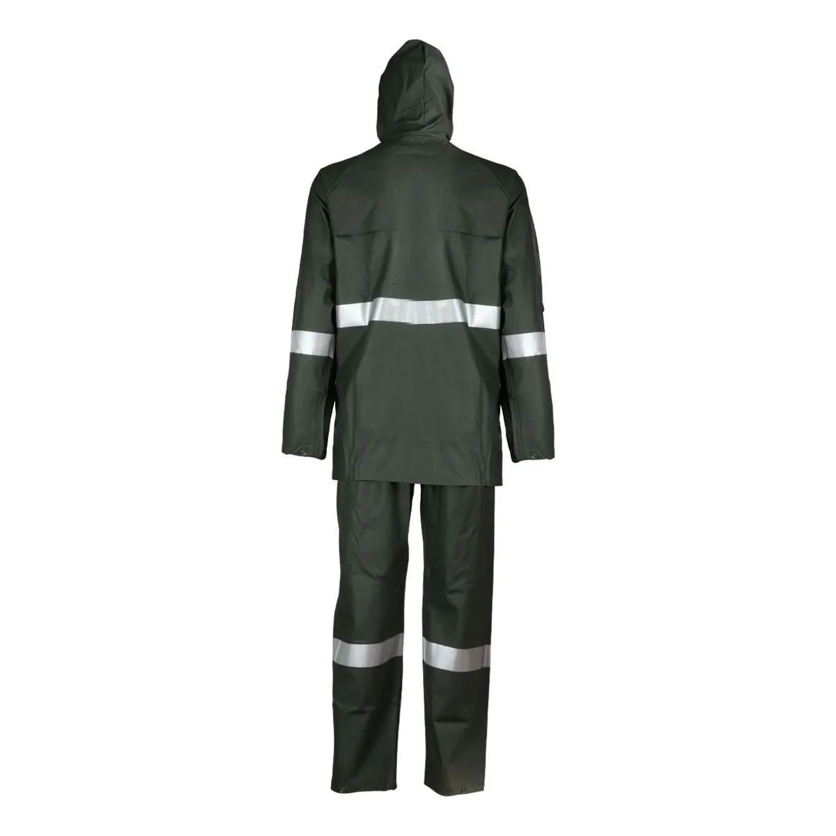Traje Pu Verde Con Jardinera 4