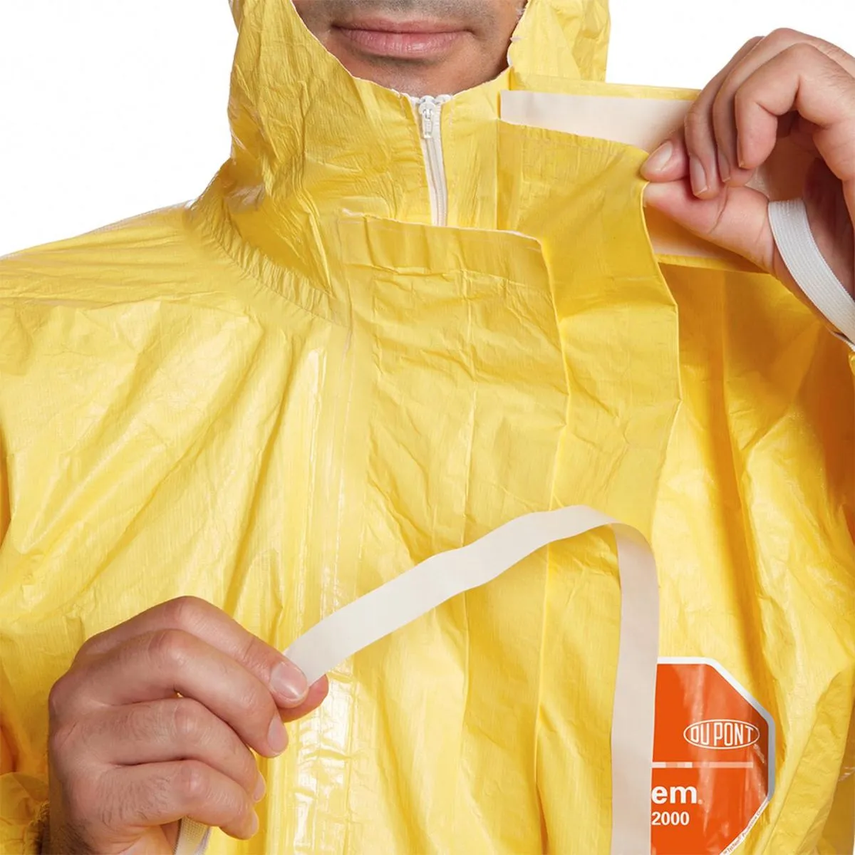 Buzo Dupont Tychem 2000C Termosellado Amarillo 3