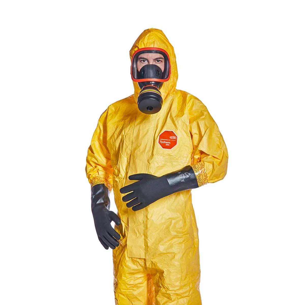 Buzo Dupont Tychem 2000C Termosellado Amarillo 2