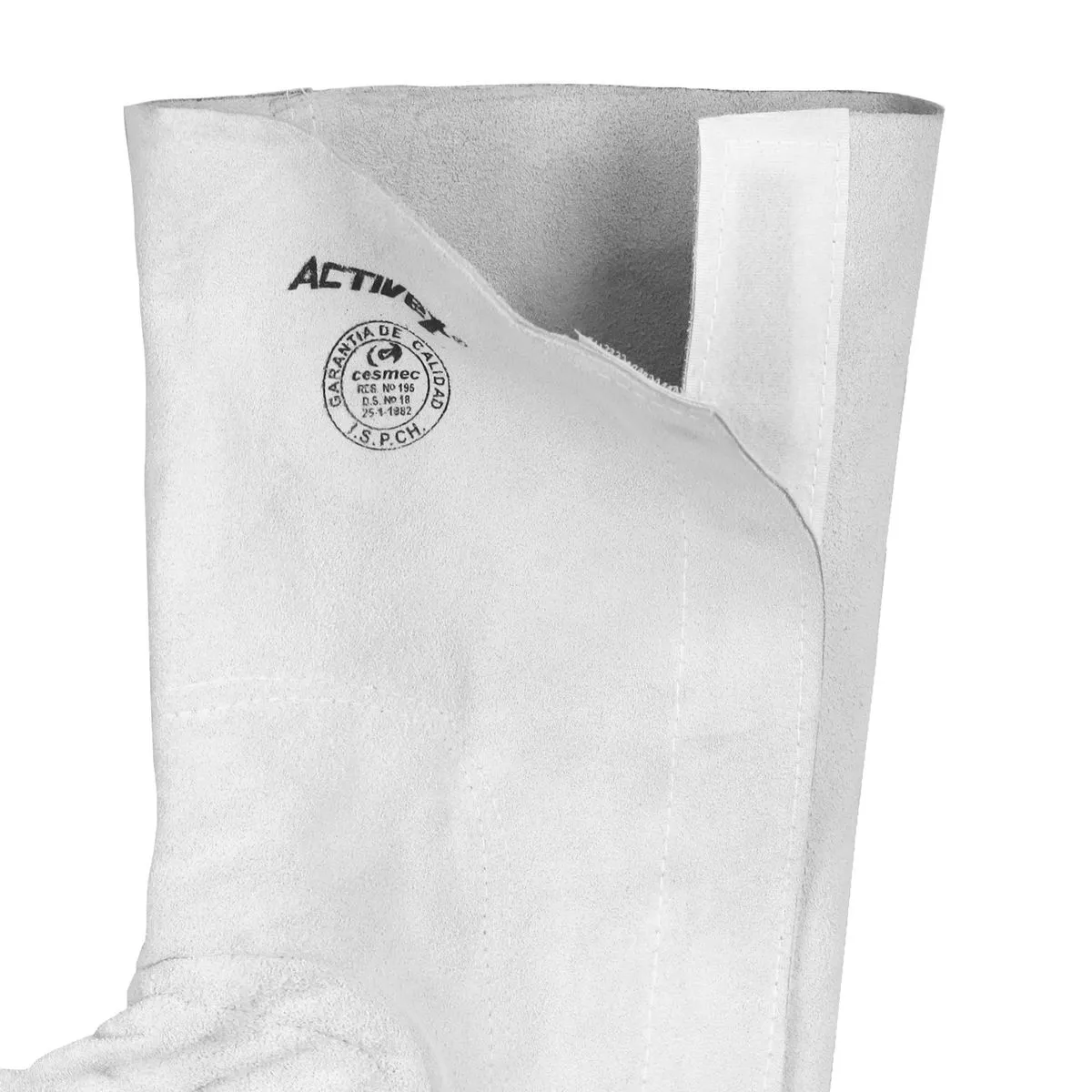 Polaina Soldador Descarne C/Velcro 3
