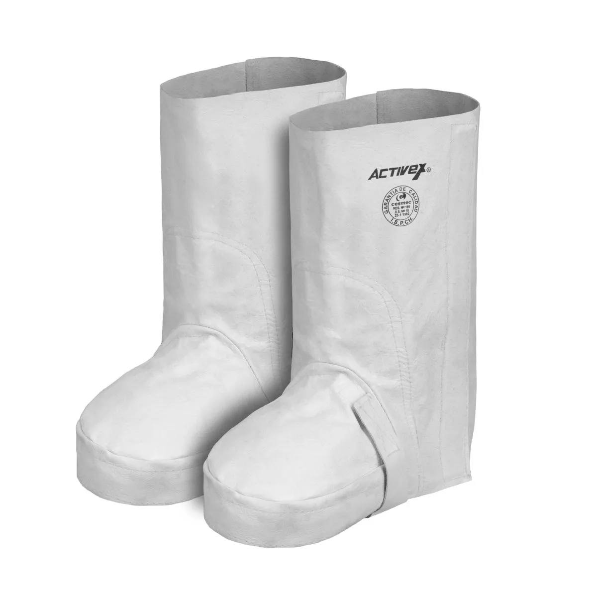 Polaina Soldador Cuero Con Velcro 1