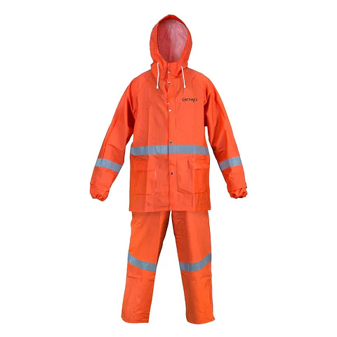 Traje PVC Activex Storm Naranjo