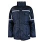 Parka Azul/Negro Forro Franela - Miniatura 1