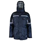 Parka Azul/Negro Forro Franela - Miniatura 2