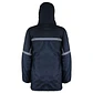 Parka Azul/Negro Forro Franela - Miniatura 3