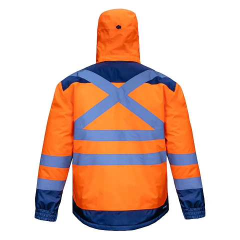 Parka Térmica Activex Arctic Naranja/Azul