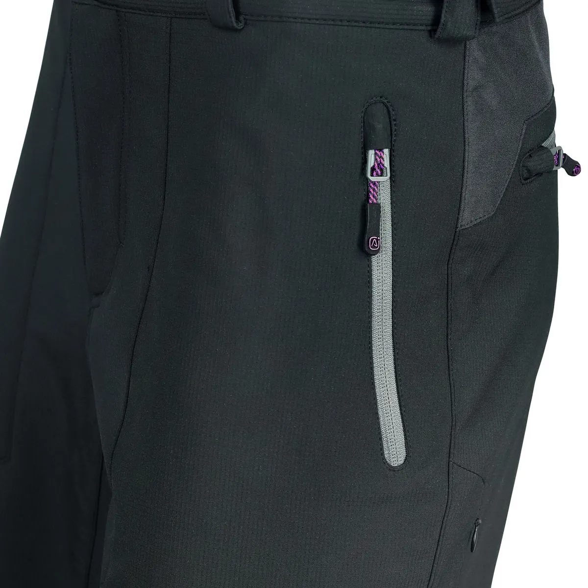 Pantalón Antiácido Térmico Off-Road Negro Mujer 3
