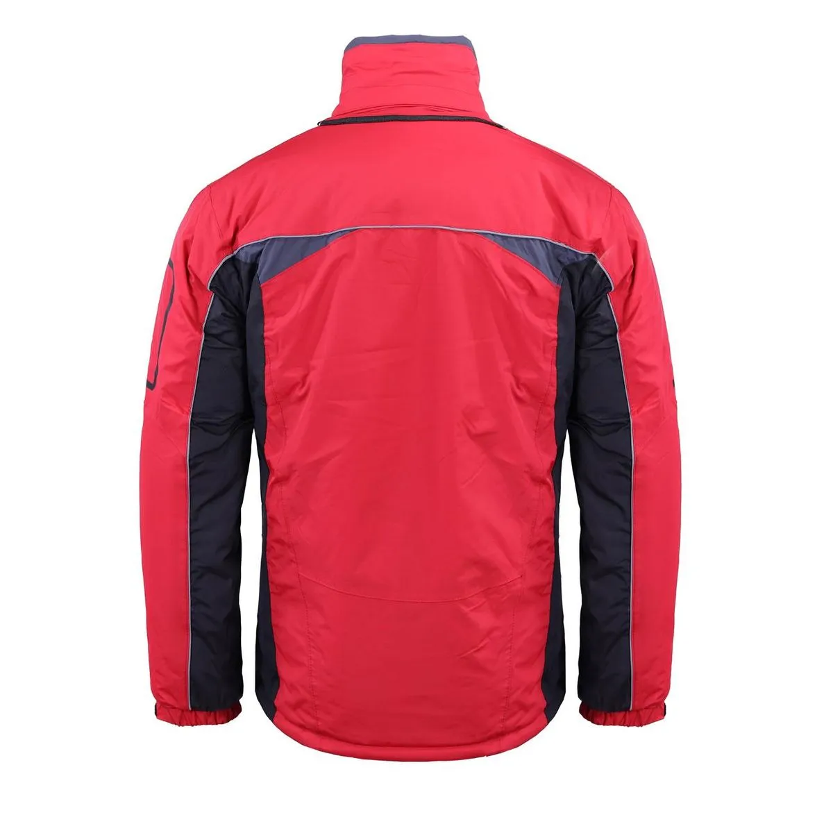 Parka Hombre 3 en 1 Rojo/Negro Z-0400 2