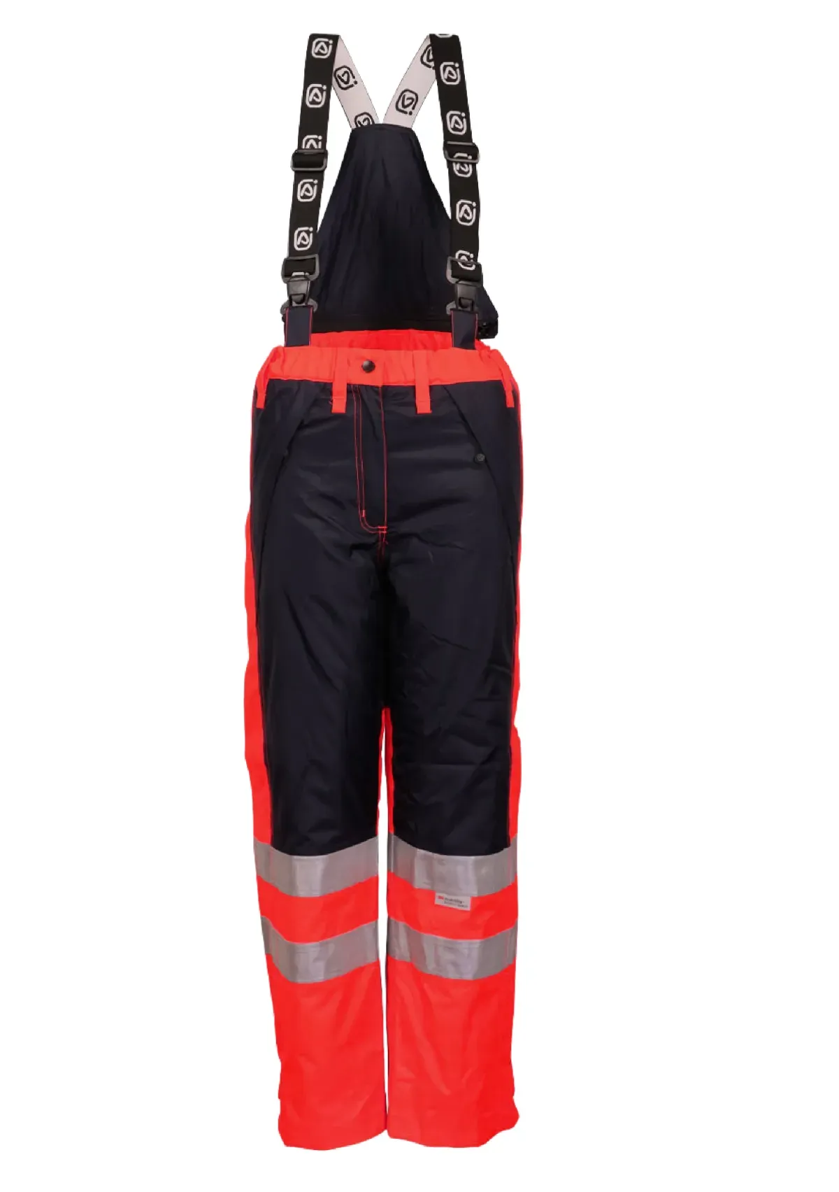 Pantalón/Jardinera Absolute Zero Alpine Rojo/Azul Mujer 1