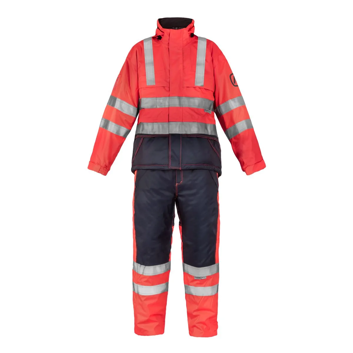 Traje Térmico Alpine Rojo Fluor 1