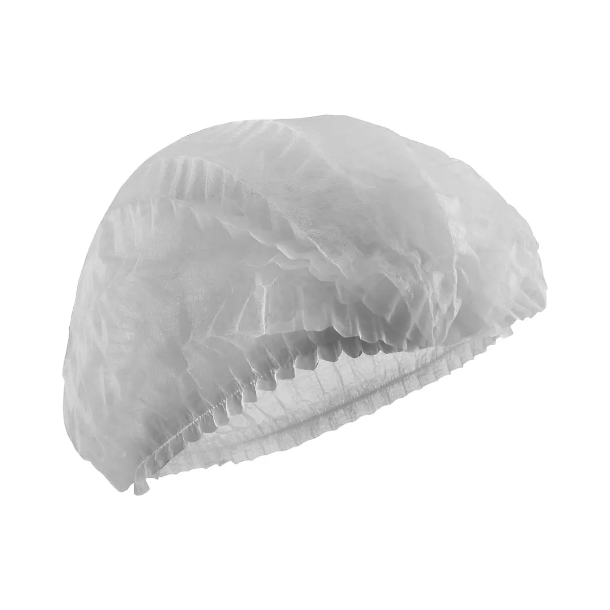 Gorro Desechable Activex Clip Clap Blanco 100 un 1