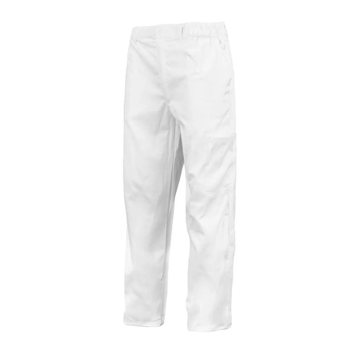 Pantalón Gabardina 100% Algodón Blanco 3